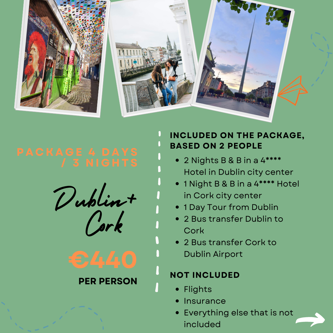 Holiday package Dublin and Cork