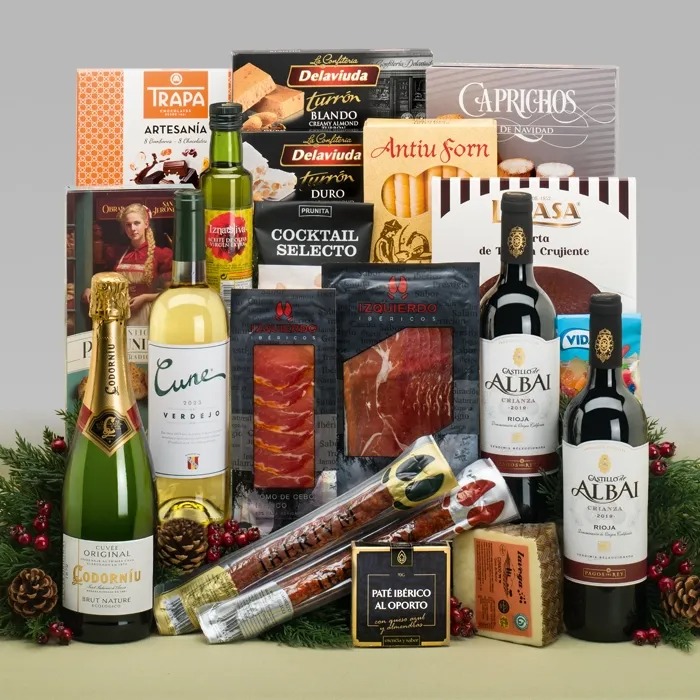 Spanish Premium Gourmet Rioja, Iberian and Sweet Hamper